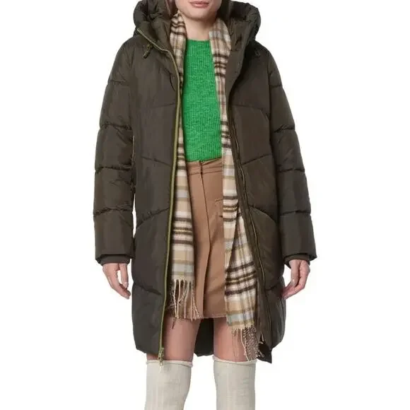 NWT ANDREW MARC Baisley Relaxed Fit Puffer Jacket M - Picture 4 of 12